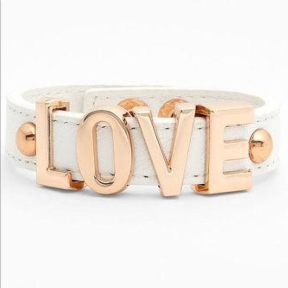 BCBG letter bracelet